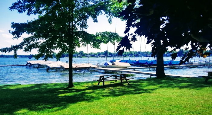 Summit Heights Resort Dance Hall - View Of The Lake